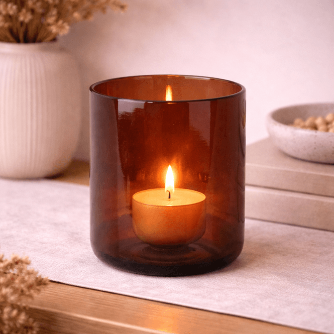 Hovedbilde Telysholder – Warm Brown