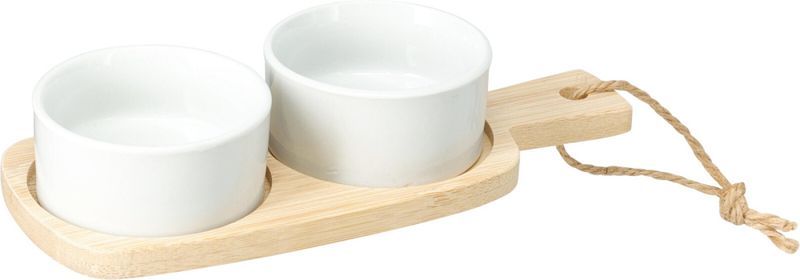 Lite serveringssett med runde skåler