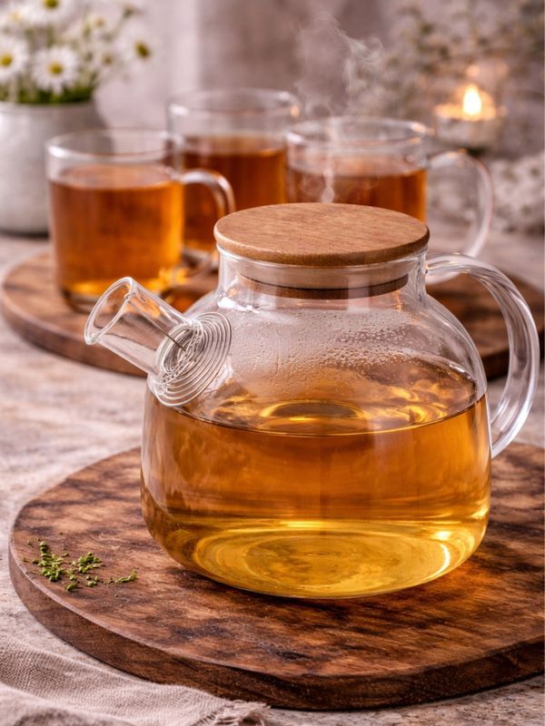 Tekanne i glass - 1L