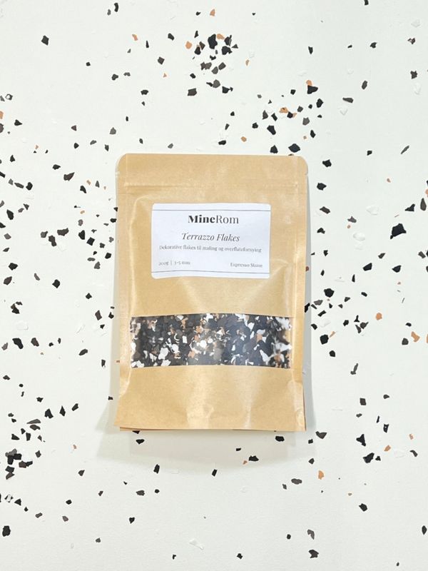 Terrazzo Flakes - Espresso Stone